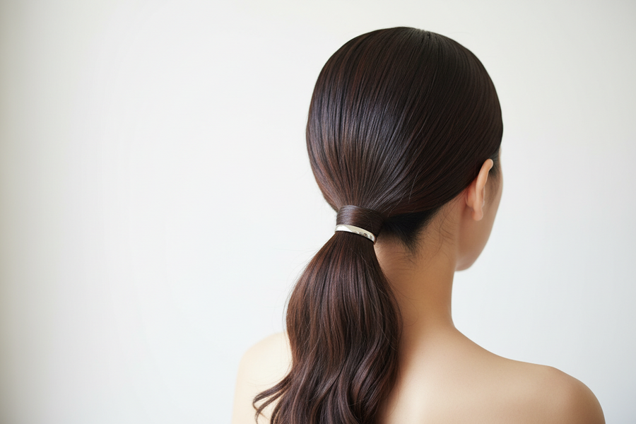 Low Frontal Ponytails