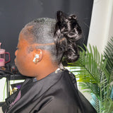 Natual Hair Sleek Ponytail