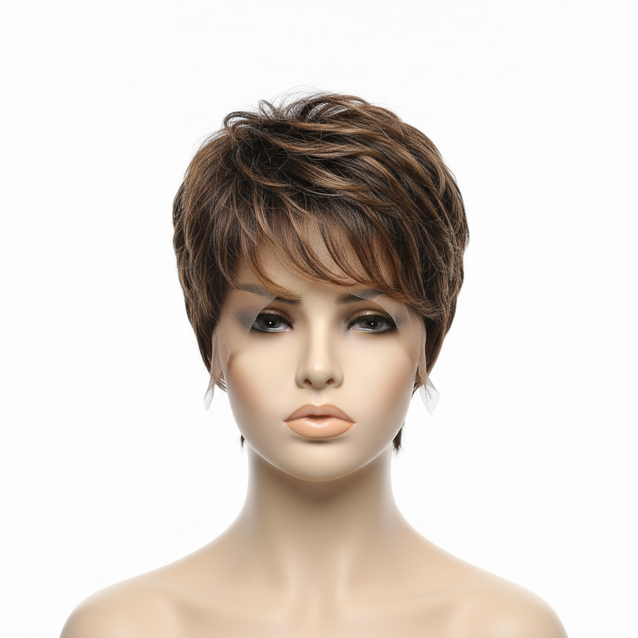 Custom Closure Pixie + Hair