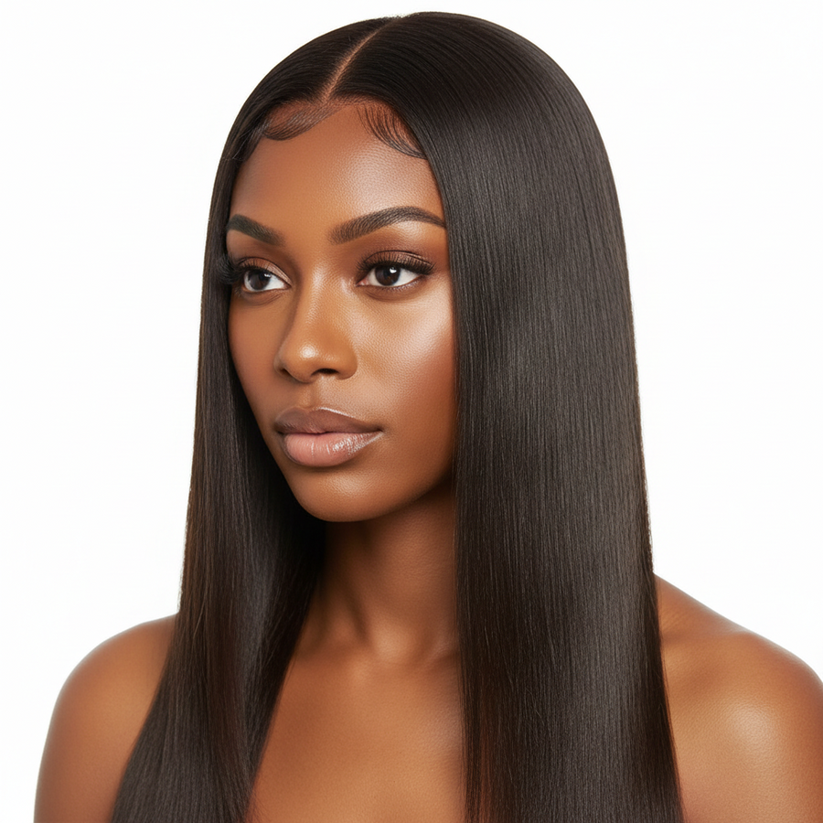 Leave Out / Traditional sew-in straight